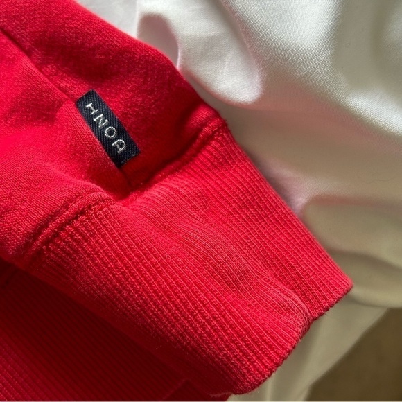 IZOD Crew Neck Sweater Red Embroidered Men Sz Large - Picture 7 of 7